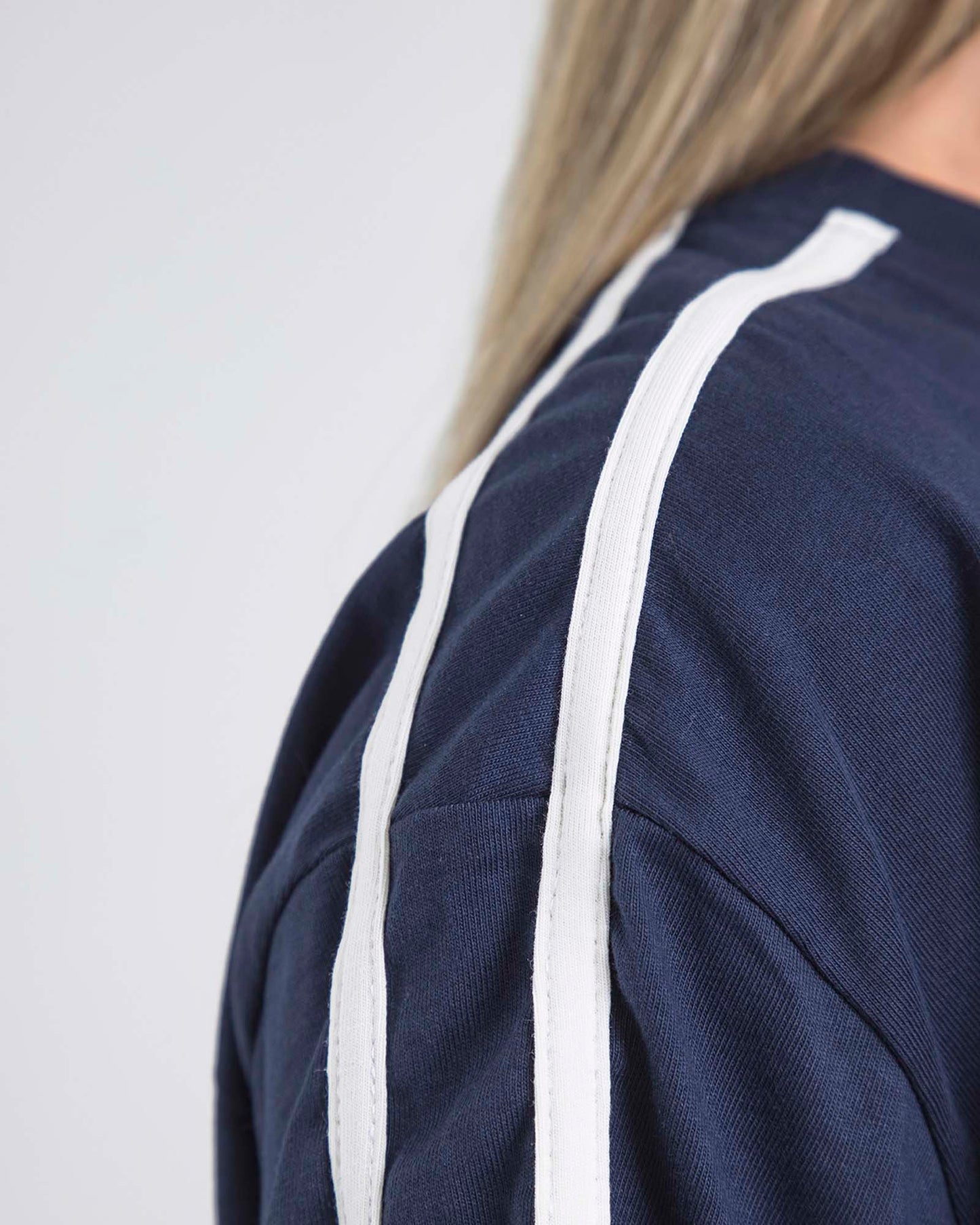 Camiseta Overside Azul Fiber