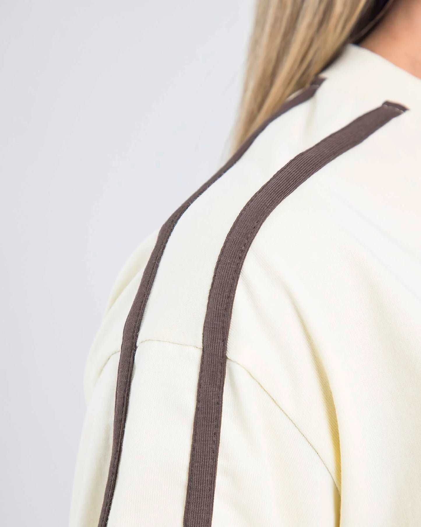Camiseta Overside Amarillo Fiber