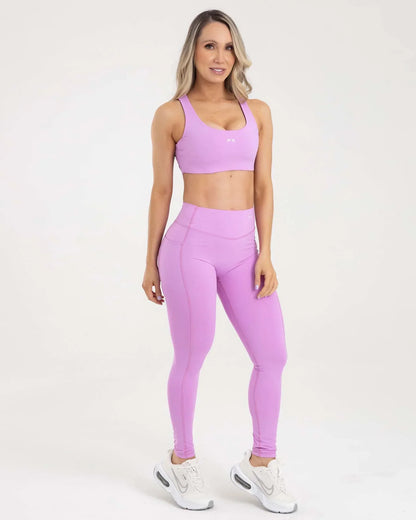 Leggings Rosa Fiber