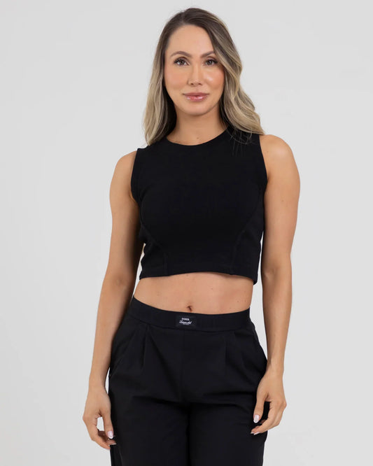 Camiseta Negro Fiber