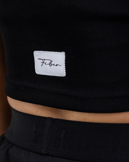 Camiseta Negro Fiber