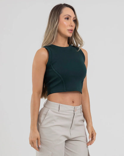 Camiseta Verde Fiber