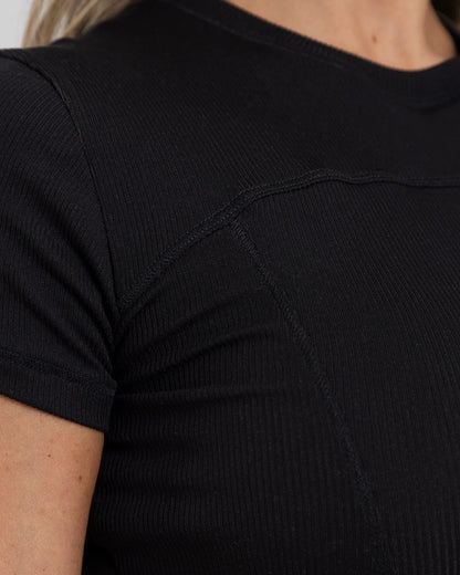 Camiseta Negro Fiber