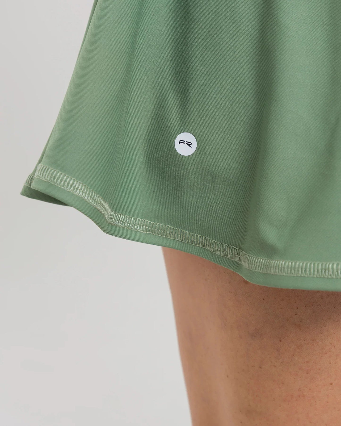 Vestido Corto Verde Fiber
