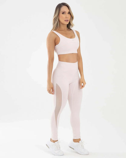 Leggings Rosa Fiber