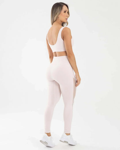 Leggings Rosa Fiber