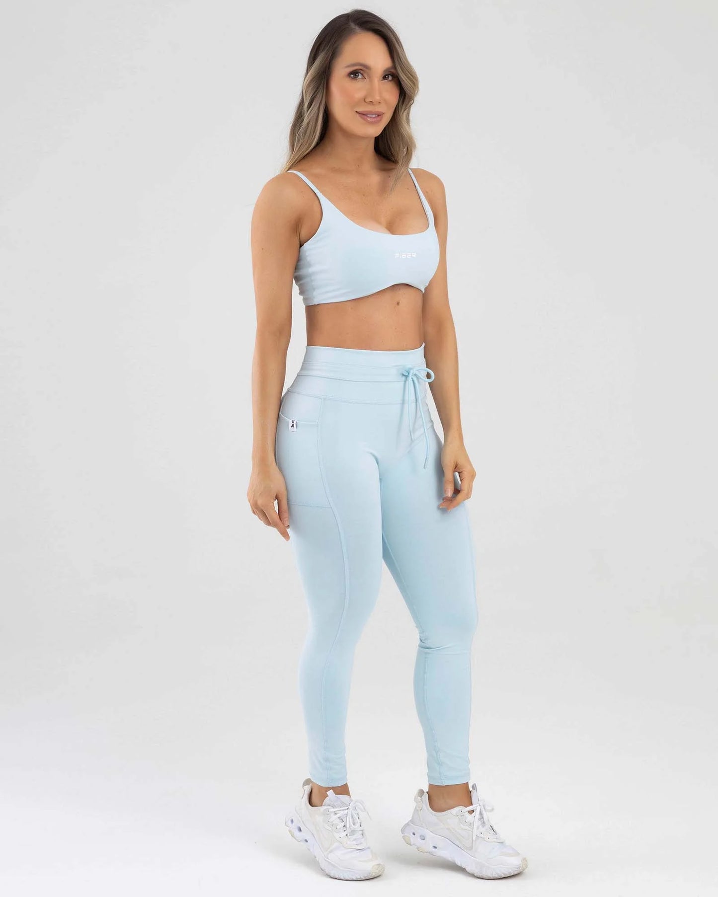 Leggings Azul Fiber