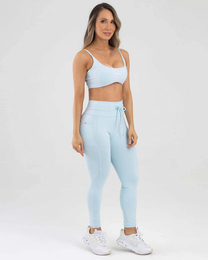 Leggings Azul Fiber
