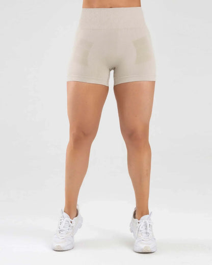 Short Beige Fiber