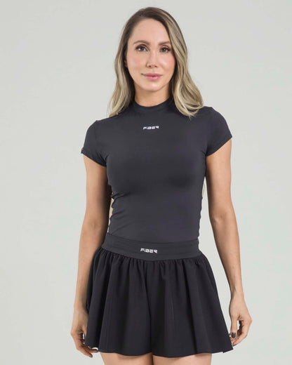 Camiseta Negro Fiber
