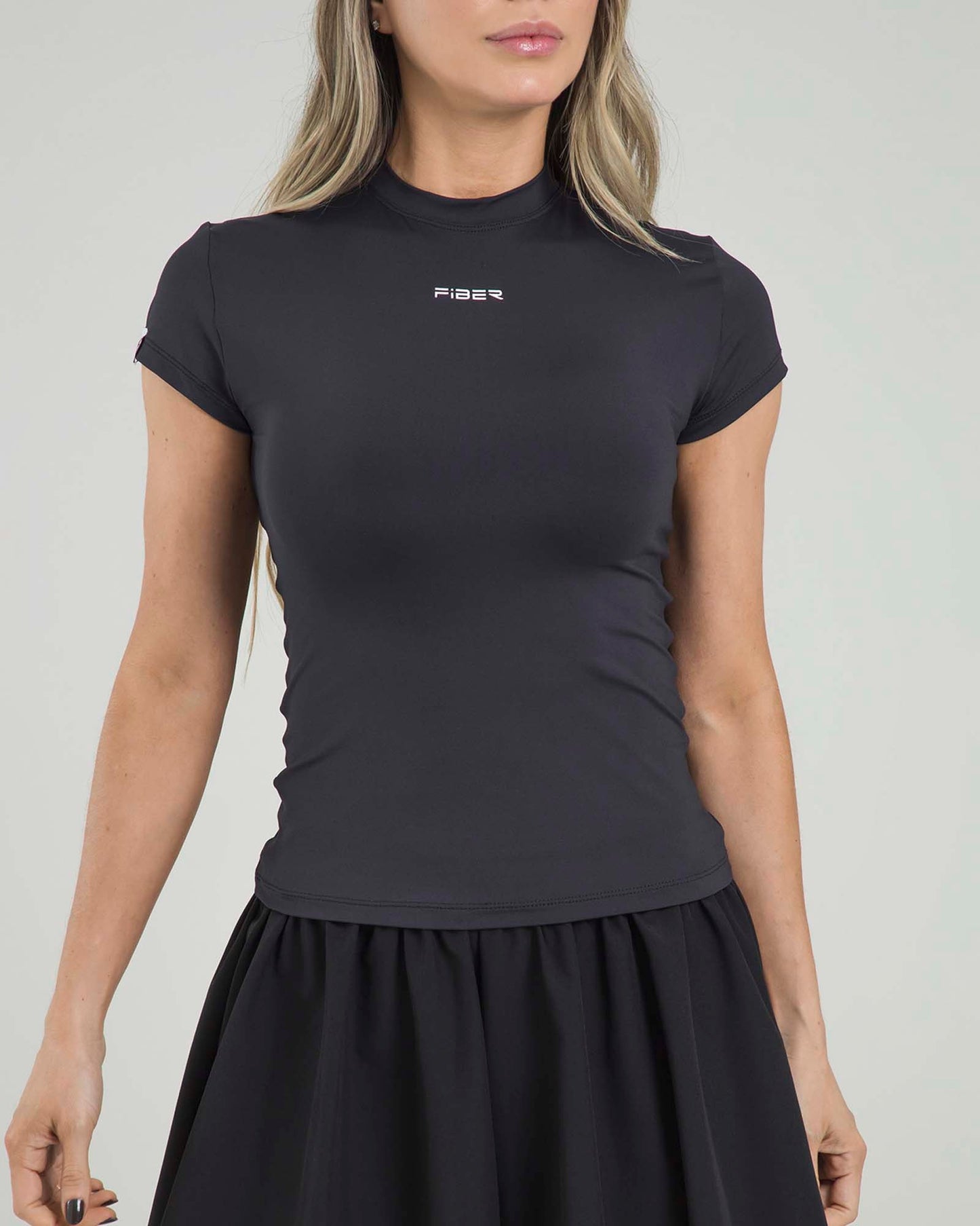 Camiseta Negro Fiber
