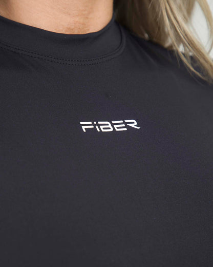 Camiseta Negro Fiber