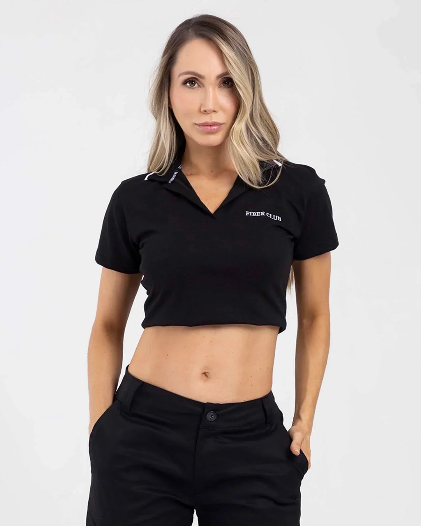 Blusa Negra Fiber