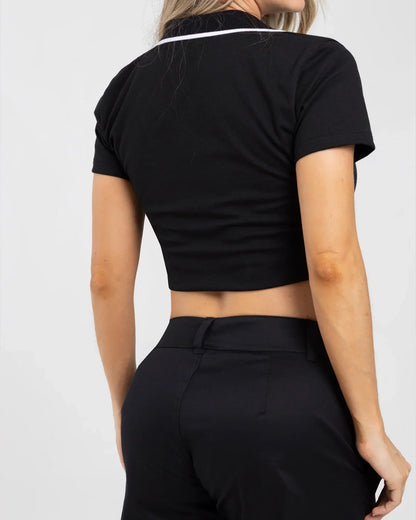 Blusa Negra Fiber