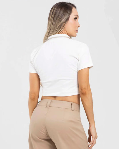 Blusa Blanca Fiber