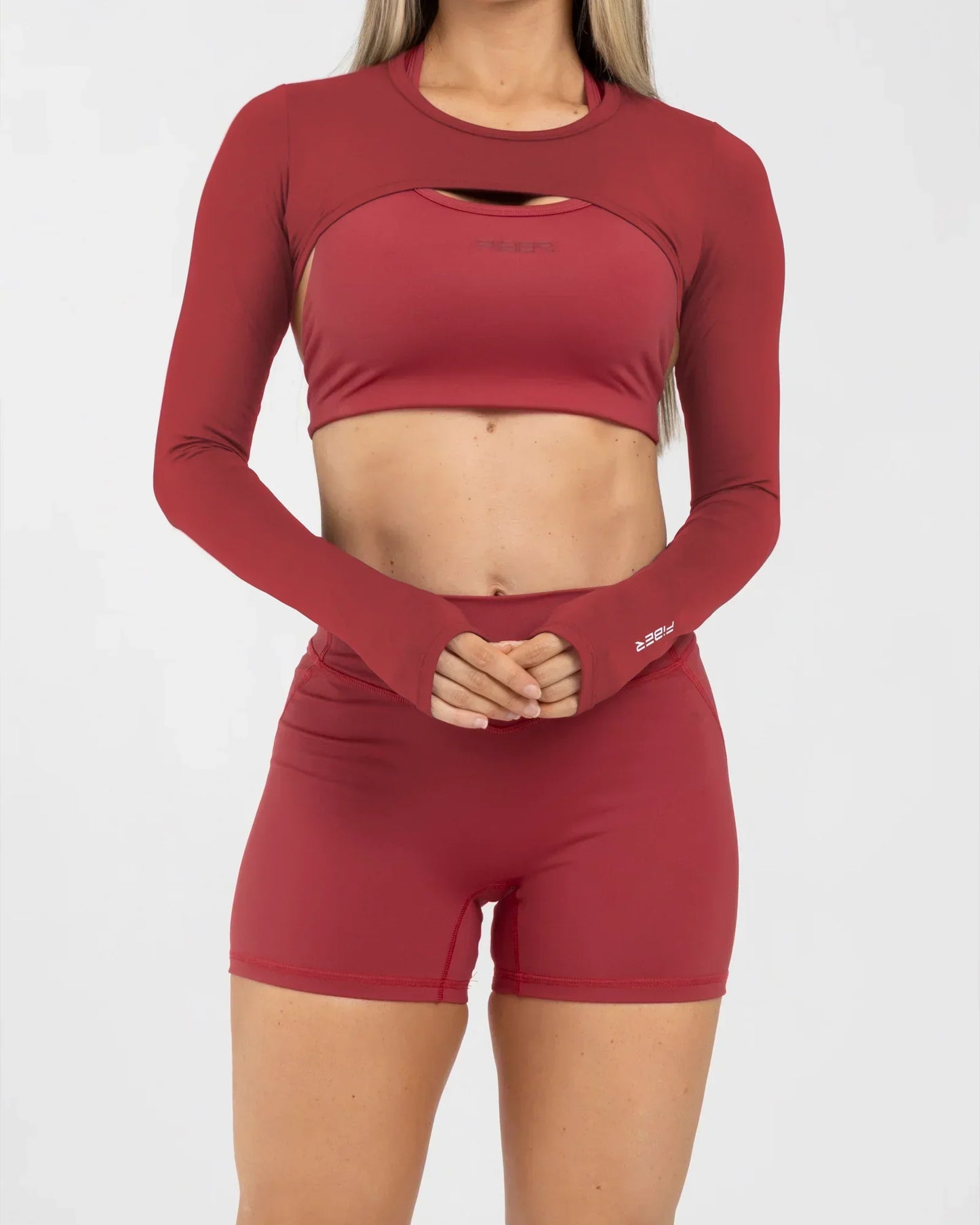 Top Complemento Rojo Fiber