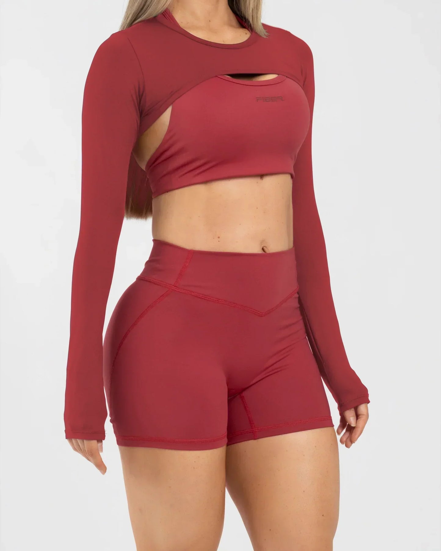 Top Complemento Rojo Fiber