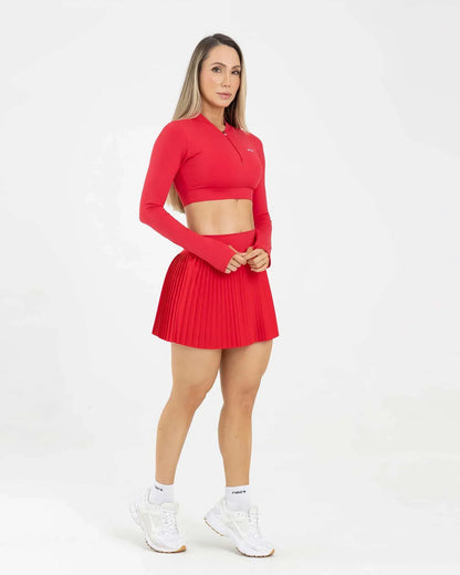 Falda Rojo Fiber
