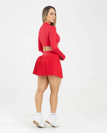 Falda Rojo Fiber