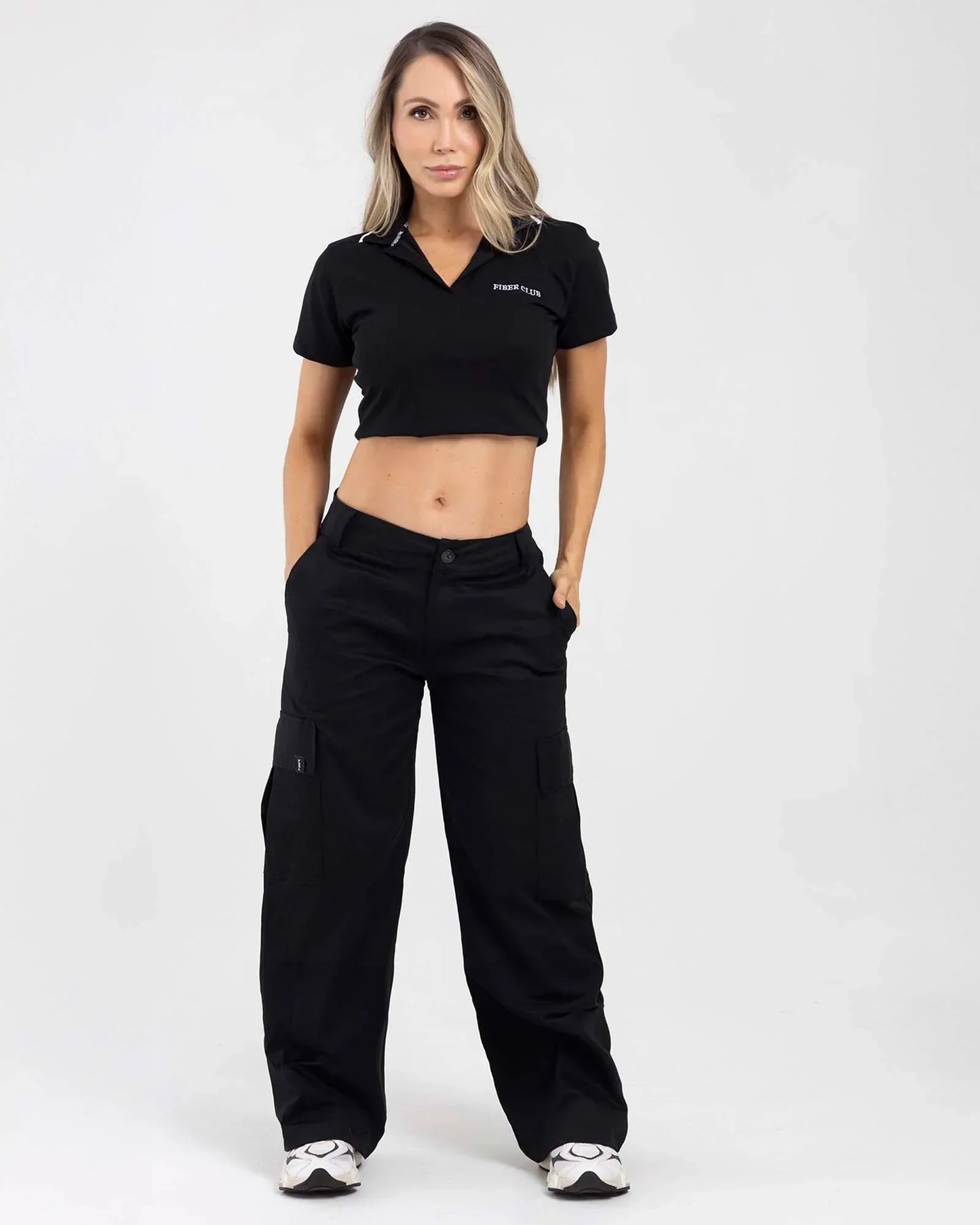 Pantalon Negro Fiber