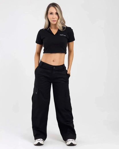 Pantalon Negro Fiber