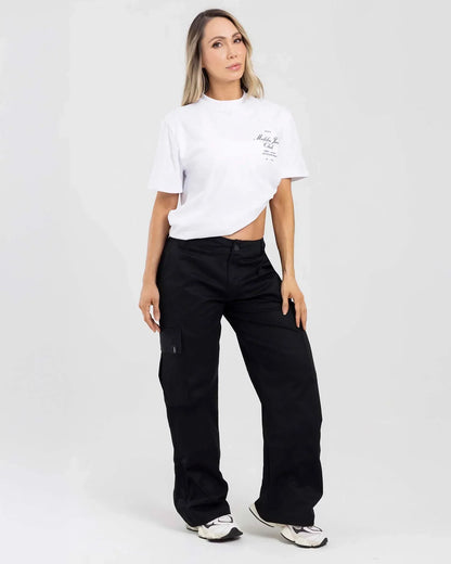 Pantalon Negro Fiber