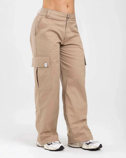 Pantalon Beige Fiber