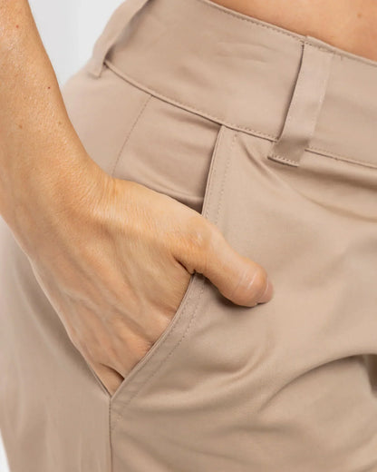 Pantalon Beige Fiber