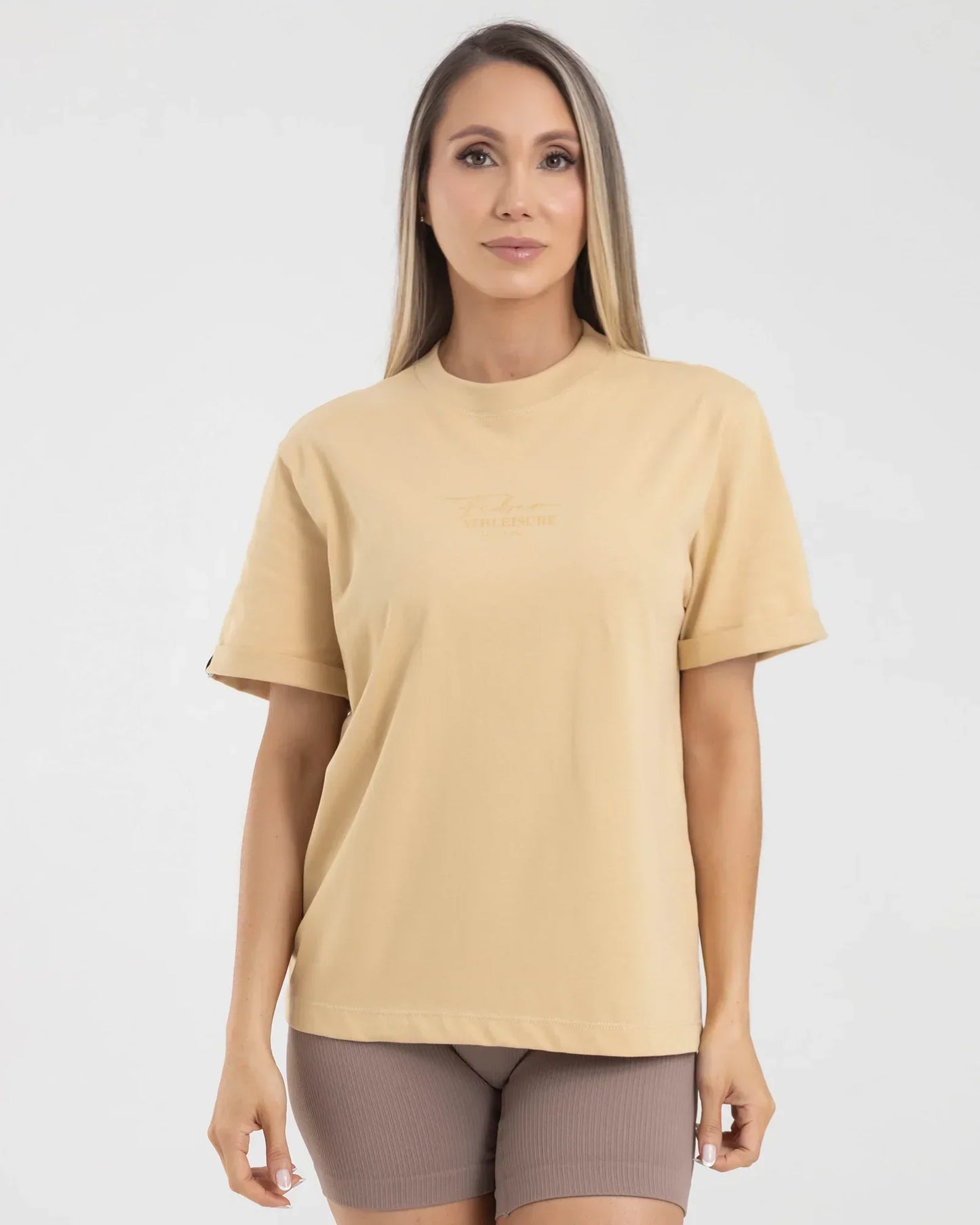 Camiseta Overside Nude Fiber