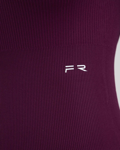Enterizo Short Morado Fiber