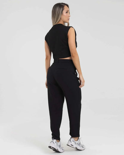 Pantalon Negro Fiber