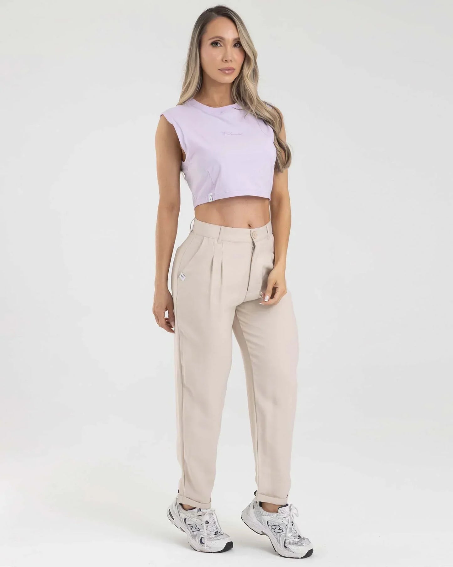 Pantalon Beige Fiber