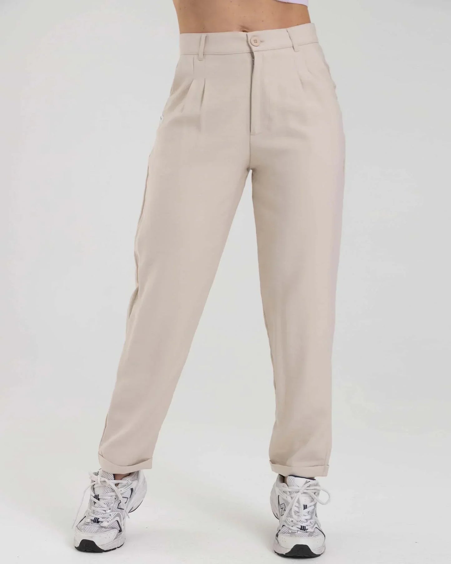 Pantalon Beige Fiber
