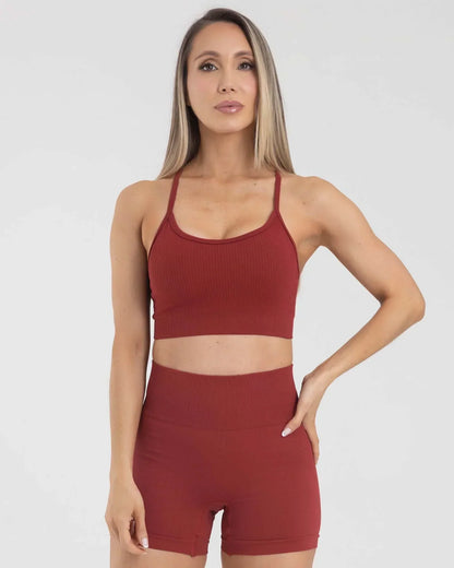 Top Rojo Fiber