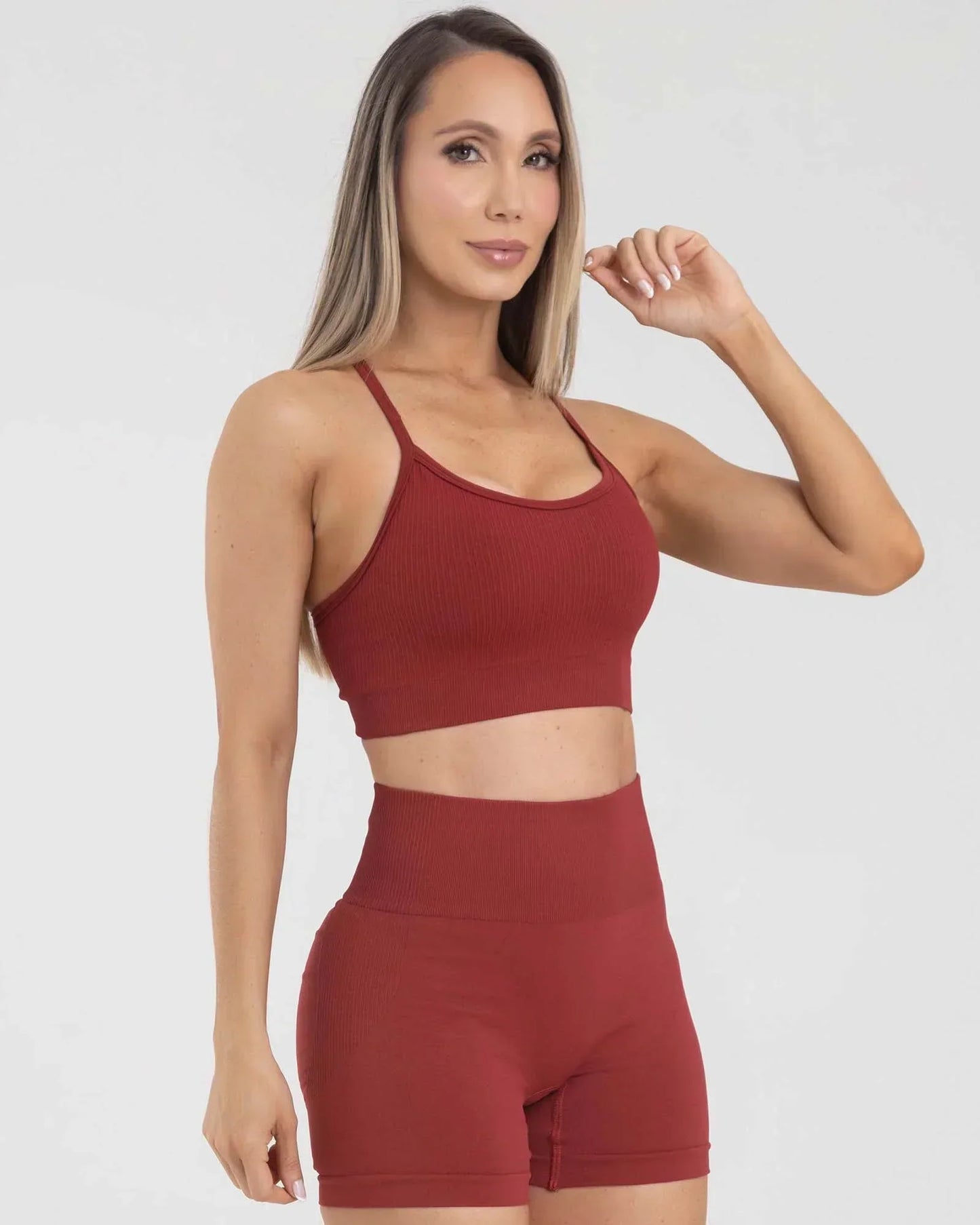 Top Rojo Fiber