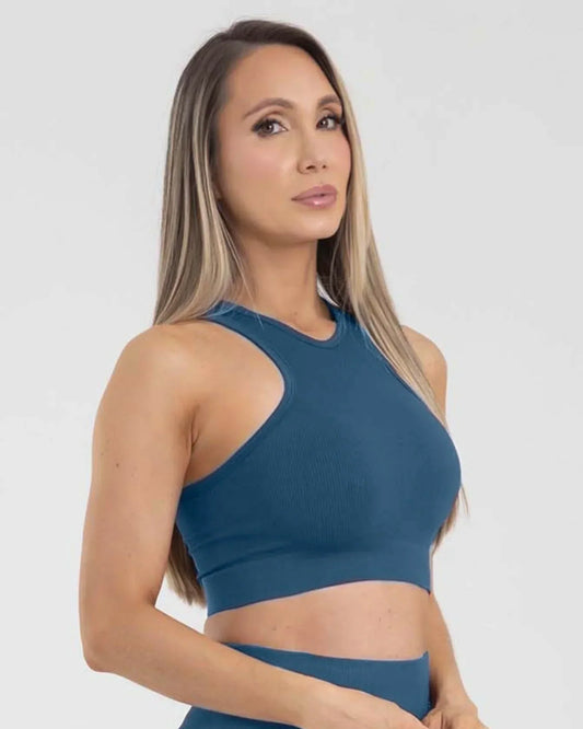 Top Azul Fiber