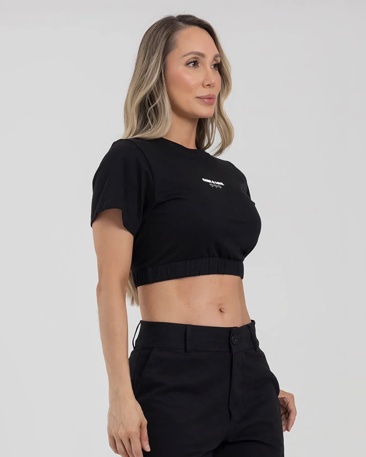 Blusa Negro Fiber