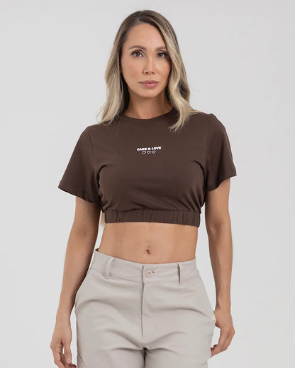 Blusa Cafe Fiber