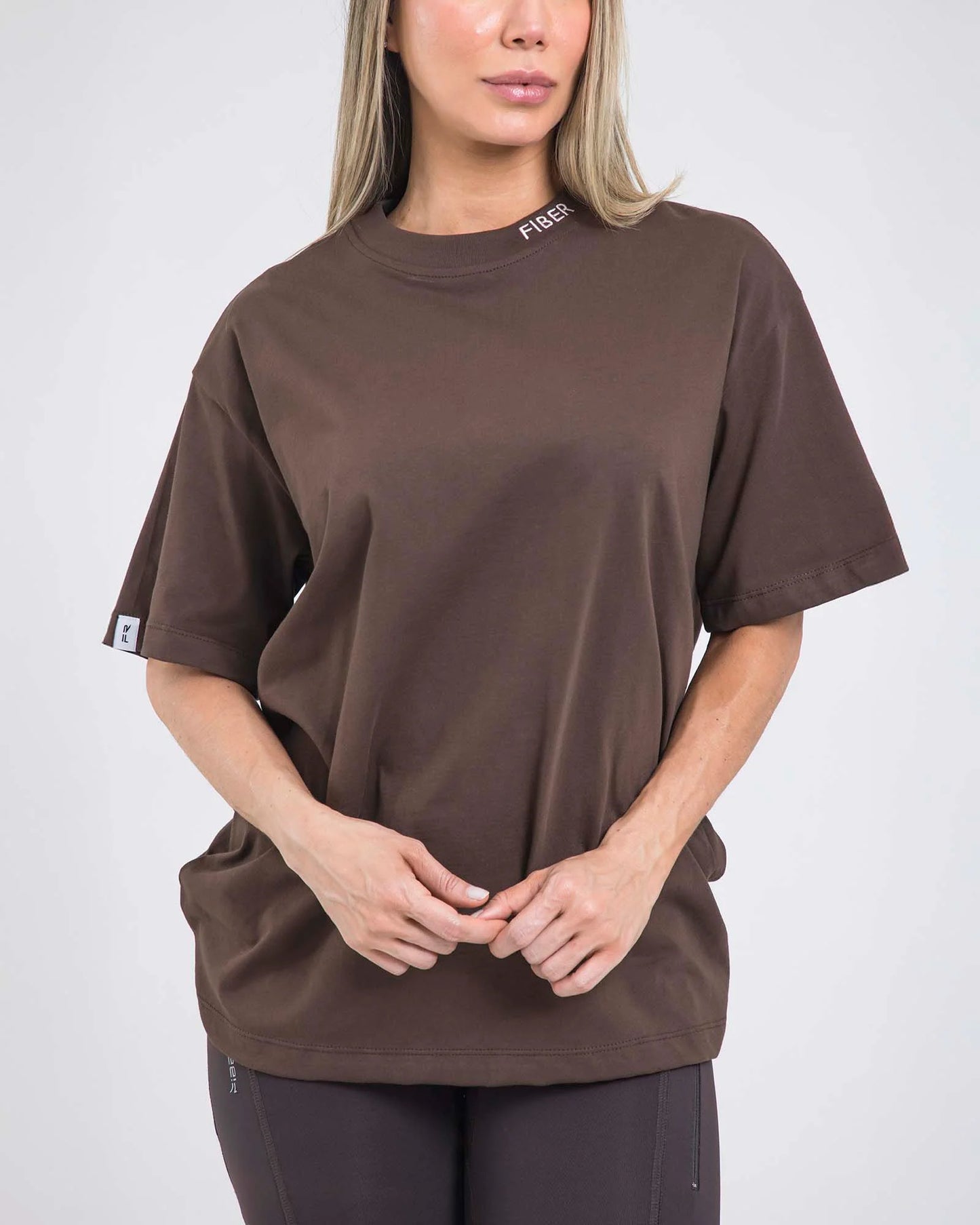Camiseta Overside Cafe Fiber