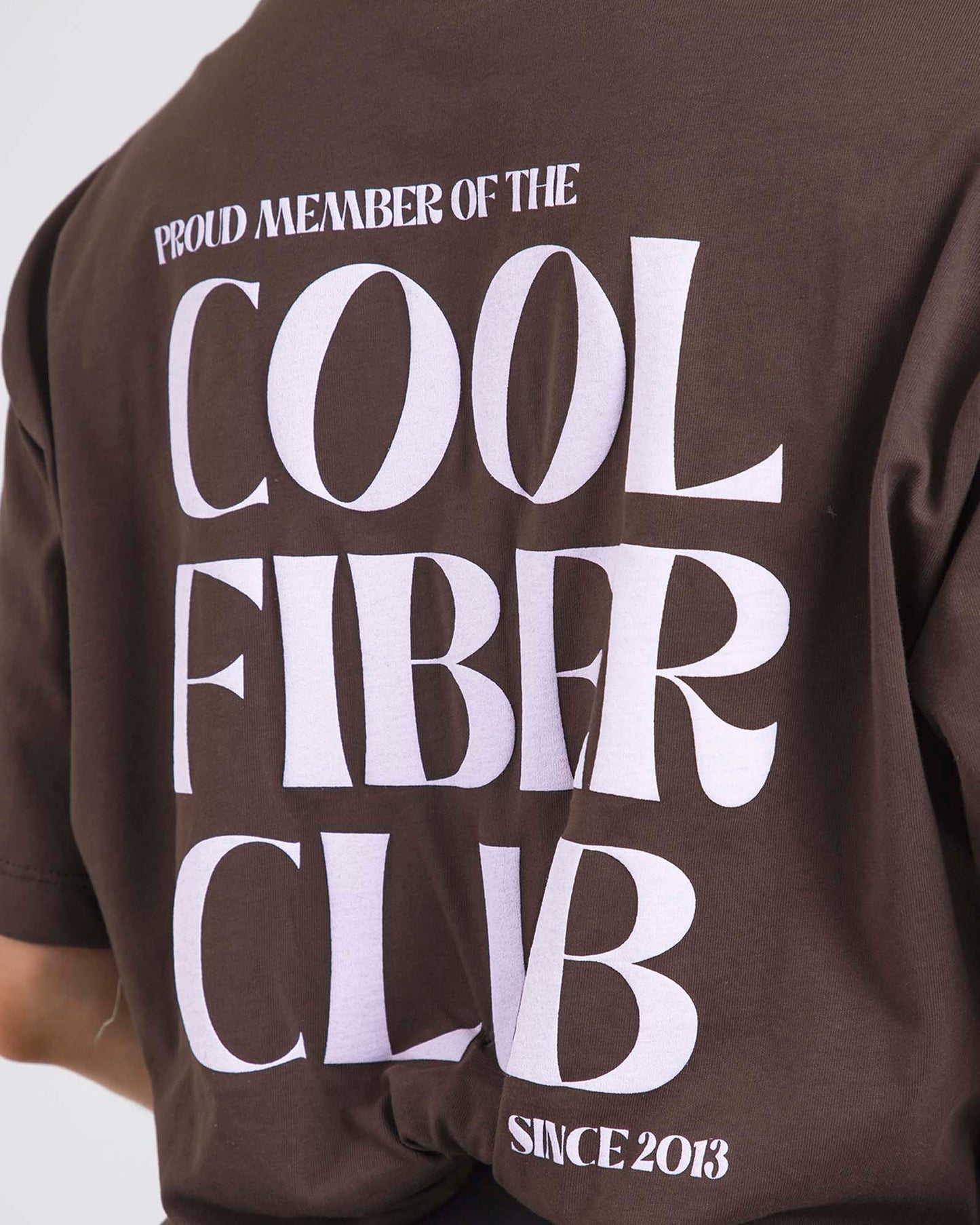 Camiseta Overside Cafe Fiber
