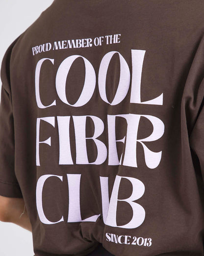 Camiseta Overside Cafe Fiber