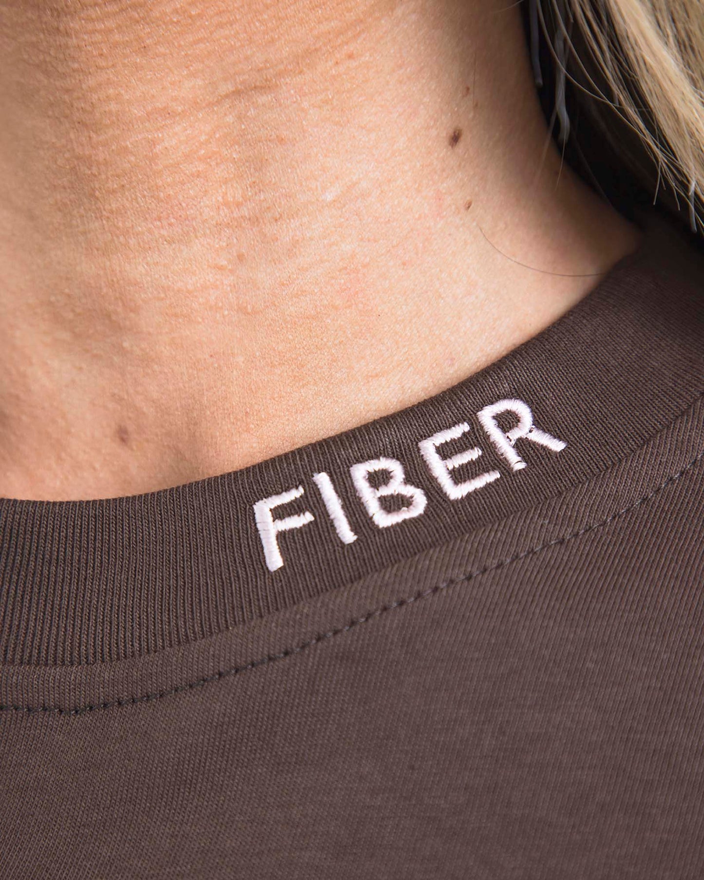 Camiseta Overside Cafe Fiber