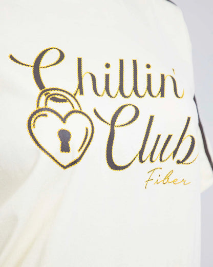 Camiseta Overside Amarillo Fiber