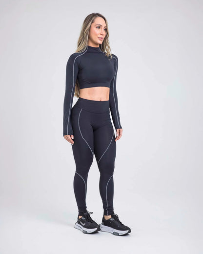 Leggings Negro Fiber