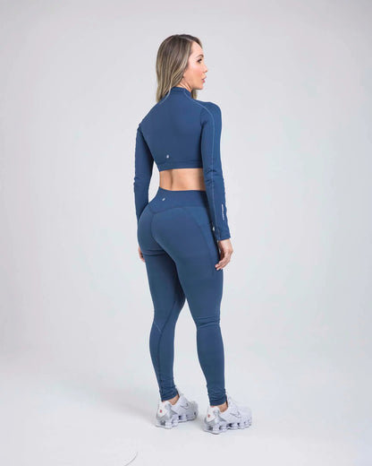 Leggings Azul Fiber