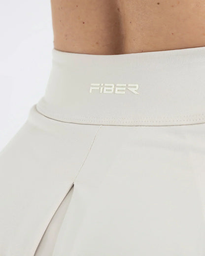 Falda Beige Fiber