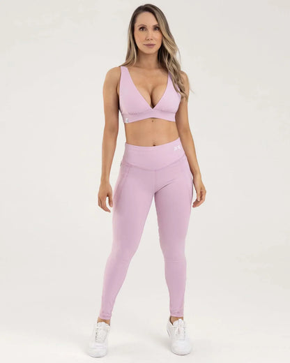 Leggings Rosa Fiber
