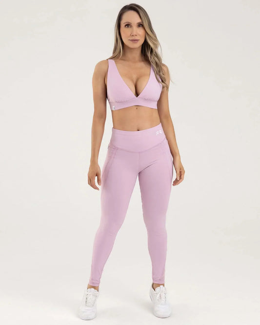 Leggings Rosa Fiber