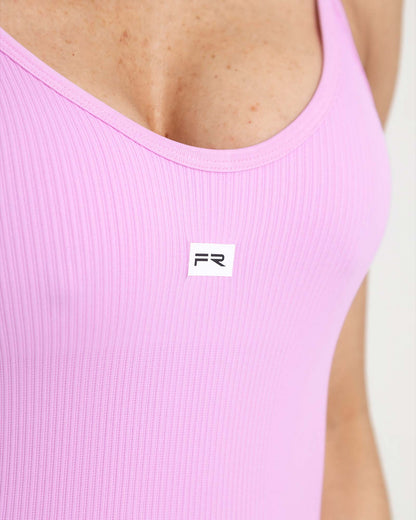 Enterizo Short Rosa Fiber